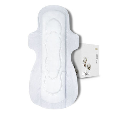 贴牌加工棉柔日夜用透气防侧漏女性卫生巾